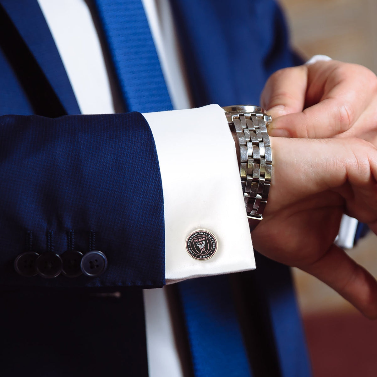 MLS Inter Miami CF Cufflinks