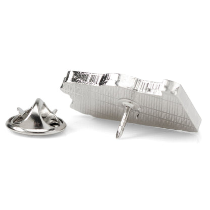 NFL Pittsburgh Steelers State Shaped Lapel Pin