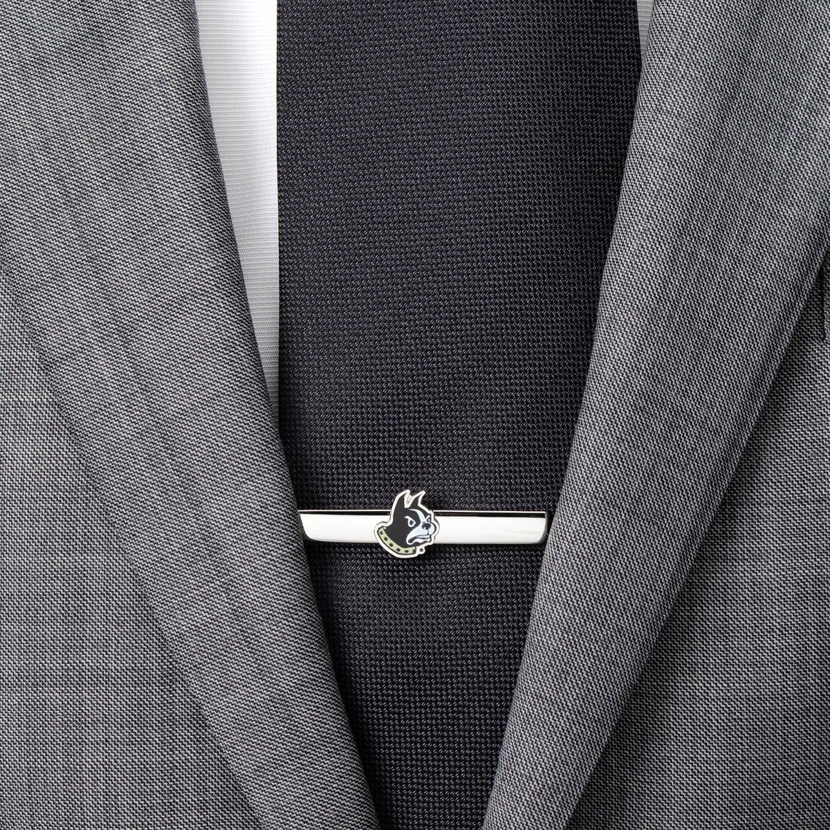 NCAA Wofford College Terrier Mascot Tie Clip