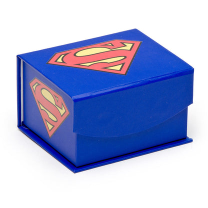 DC Superman Black Tie Bar