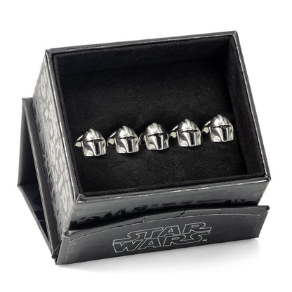 3D Mandalorian Helmet Studs