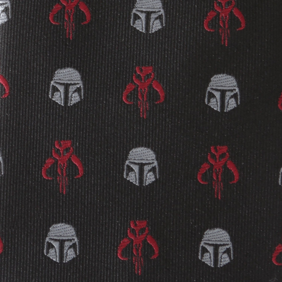 Star Wars Mandalorian & Mythosaur Big & Tall Red Black Tie
