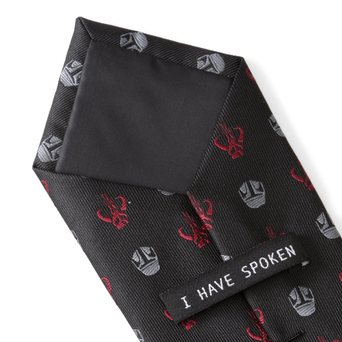 Star Wars Mandalorian & Mythosaur Big & Tall Red Black Tie