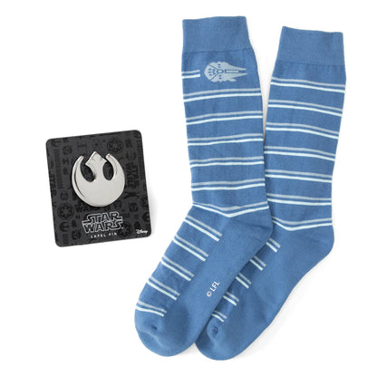 Star Wars Rebel Striped Falcon Blue Gift Set