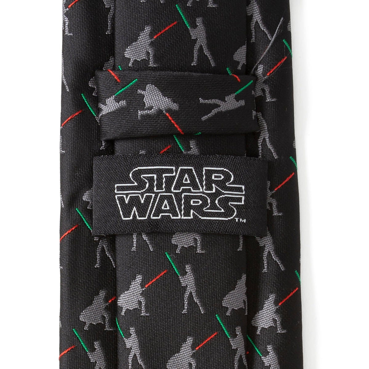 Star Wars Darth Vader and Luke Skywalker LIGHTSABER Battle Black Tie
