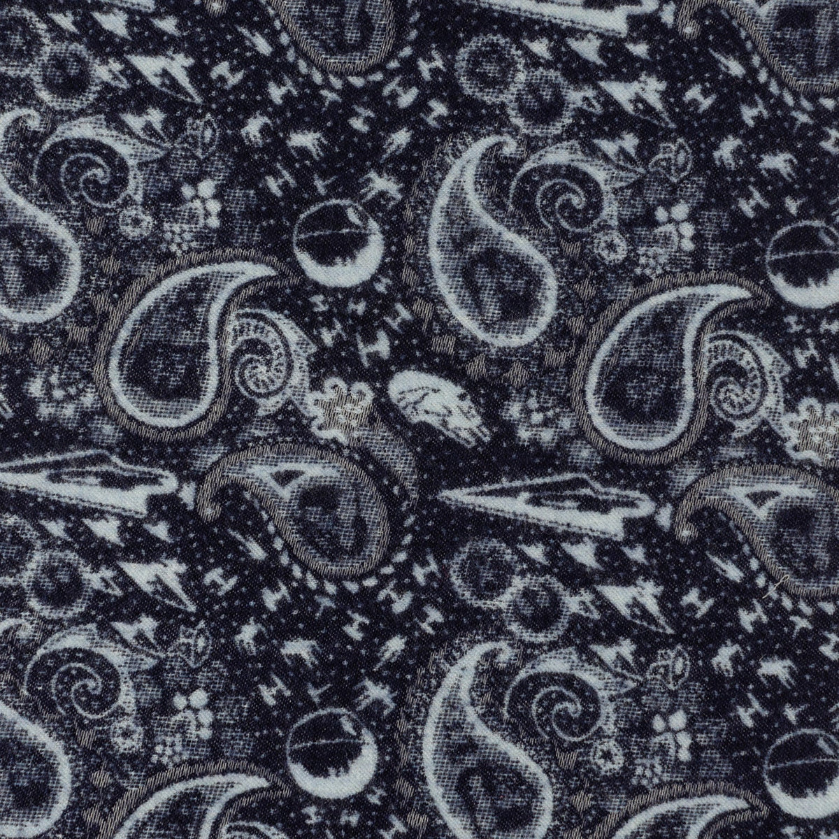 Star Wars Darth Vader Blue and Gray Paisley Scarf