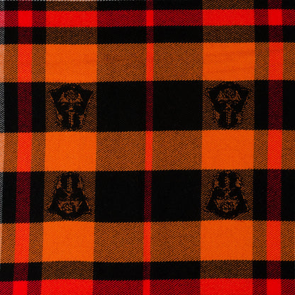 Star Wars Darth Vader Black Tartan Scarf