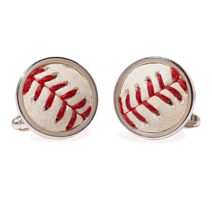 Pittsburgh Pirates Game Used Baseball Cufflinks