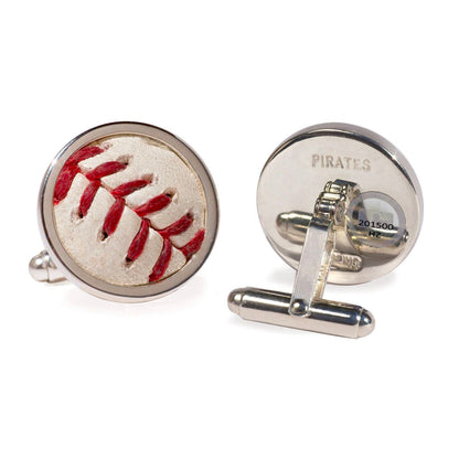 Pittsburgh Pirates Game Used Baseball Cufflinks