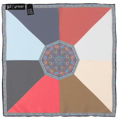 "The Joseph" Multi-Colored Paisley Pocket Square - A Vincent De Paul Collaboration