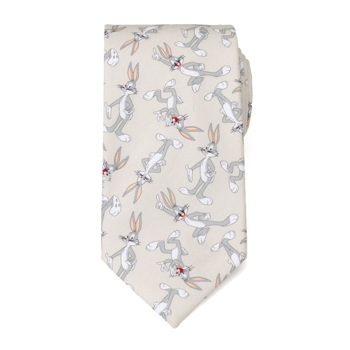 Looney Tunes Bugs Bunny Gray Men's Tie