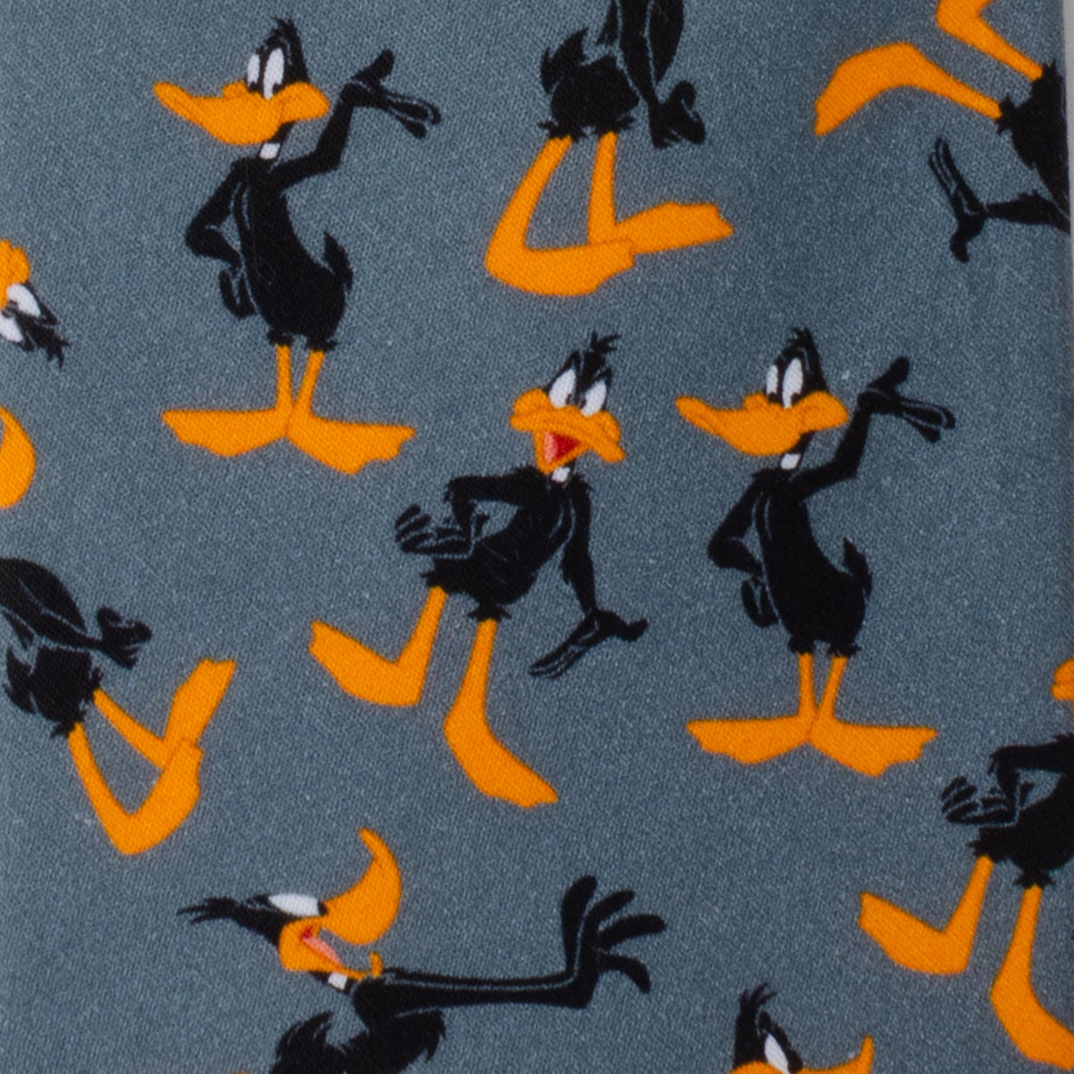 Looney Tunes Daffy Duck Grey Men's Tie