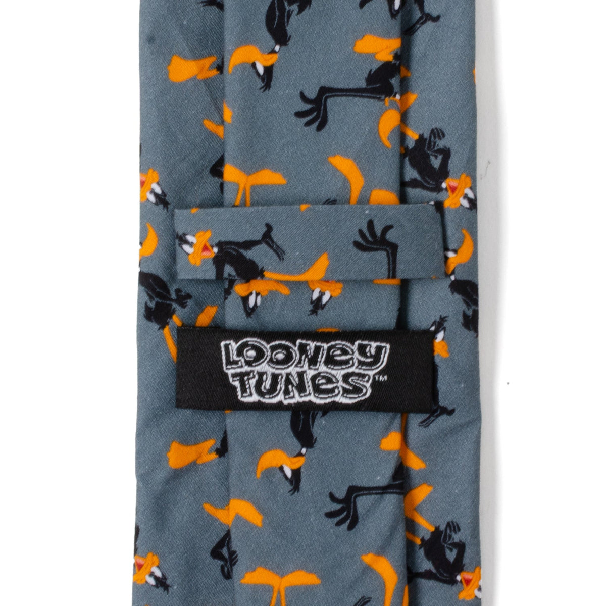 Looney Tunes Daffy Duck Grey Men's Tie