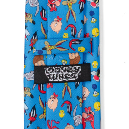 Looney Tunes Blue Men's Tie