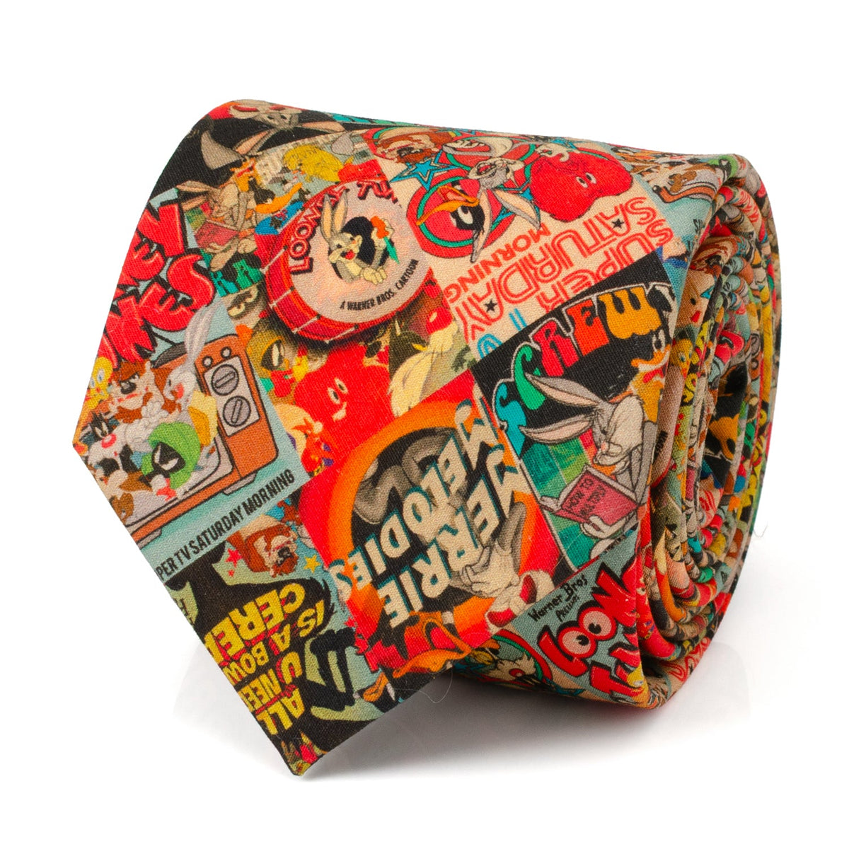 Looney Tunes Saturday Morning Men's Tie