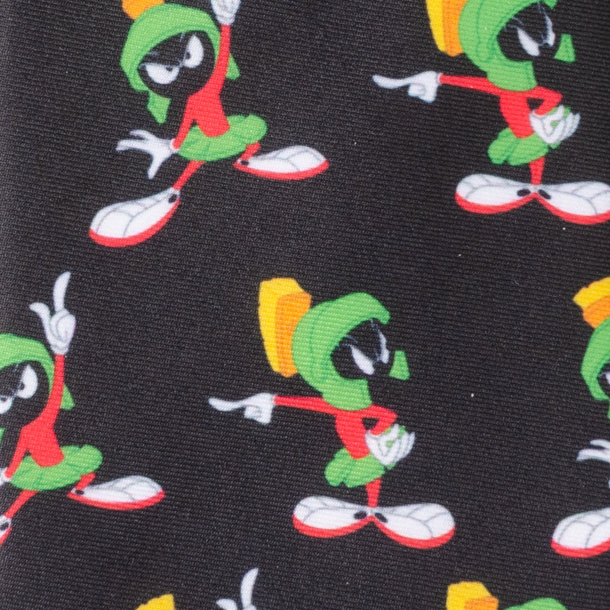 Looney Tunes Marvin the Martian Black Men's Tie